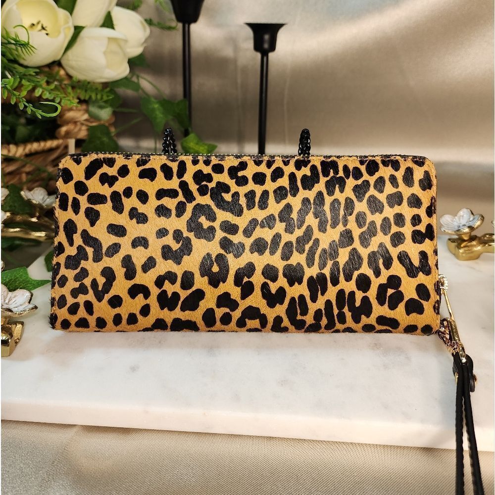 Michael Kors Black Wallet with Gold Accents - Picture 6 of 17